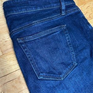 Loft outlet dark curvy skinny